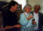Gita Jagelvaciene und Ernst